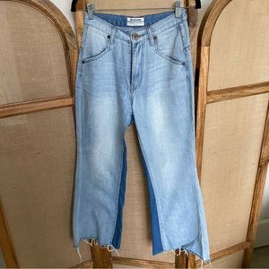 One x Oneteaspoon Two Tone Denim Jeans